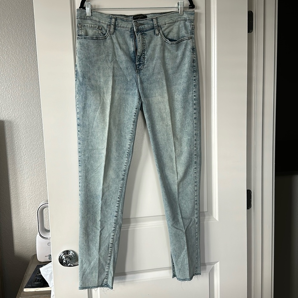 Banana Republic faded stretch straight leg  jeans